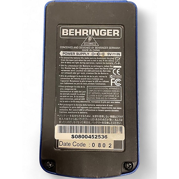 Used Behringer SP400 Effect Pedal