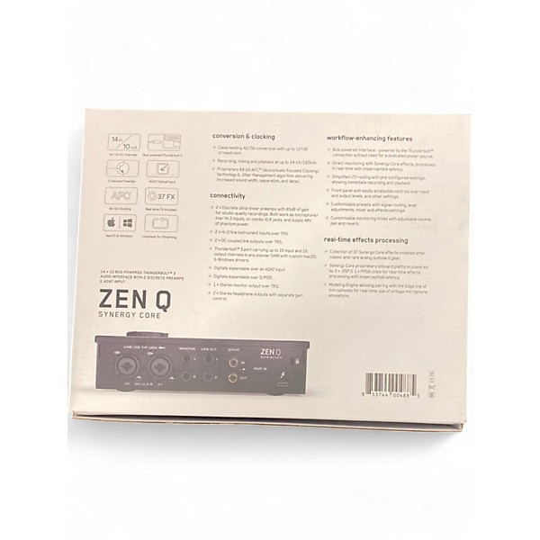Used Antelope Audio Zen Q Synergy Core Audio Interface