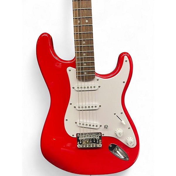 Used Squier Sonic Stratocaster HT Torino Red Solid Body Electric Guitar