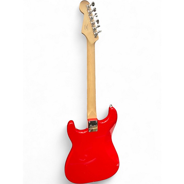 Used Squier Sonic Stratocaster HT Torino Red Solid Body Electric Guitar