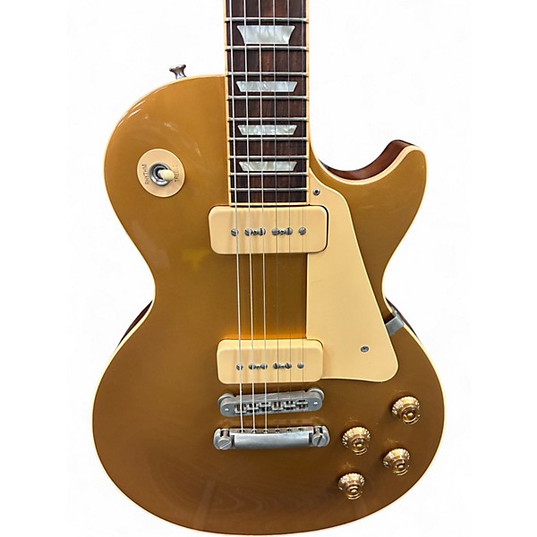 Used 2000 Gibson Les Paul Standard Gold Top Solid Body Electric Guitar