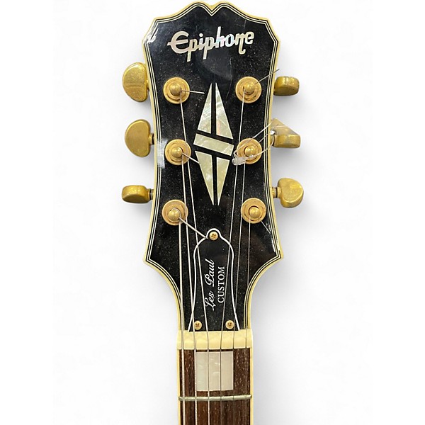 Used Epiphone G400 Custom Antique Ivory Solid Body Electric Guitar