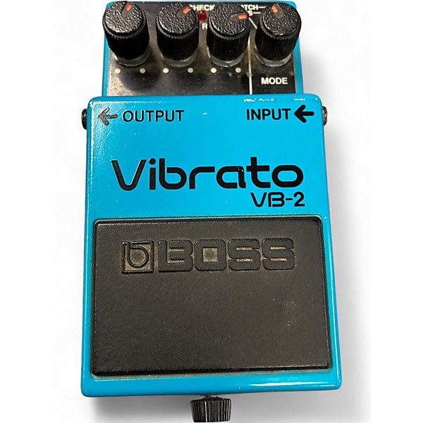 Used BOSS VIBRATO VB-2 Effect Pedal