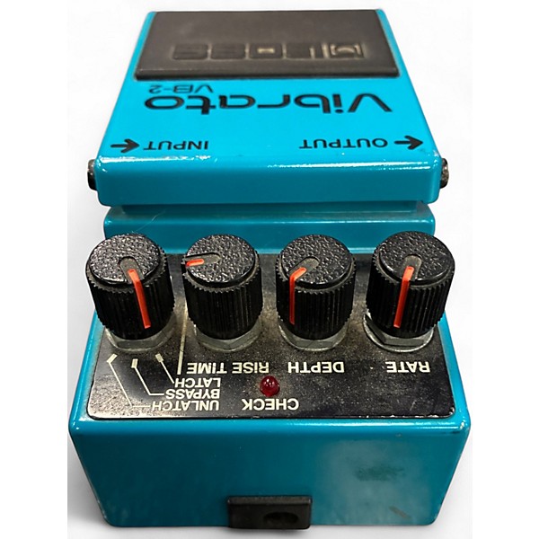 Used BOSS VIBRATO VB-2 Effect Pedal