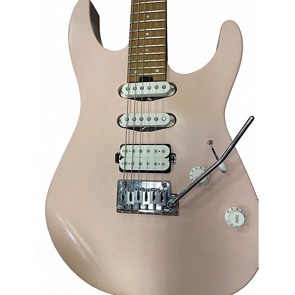 Used Charvel PRO-MOD DK24 2PT HSS CM Shell Pink Solid Body Electric Guitar