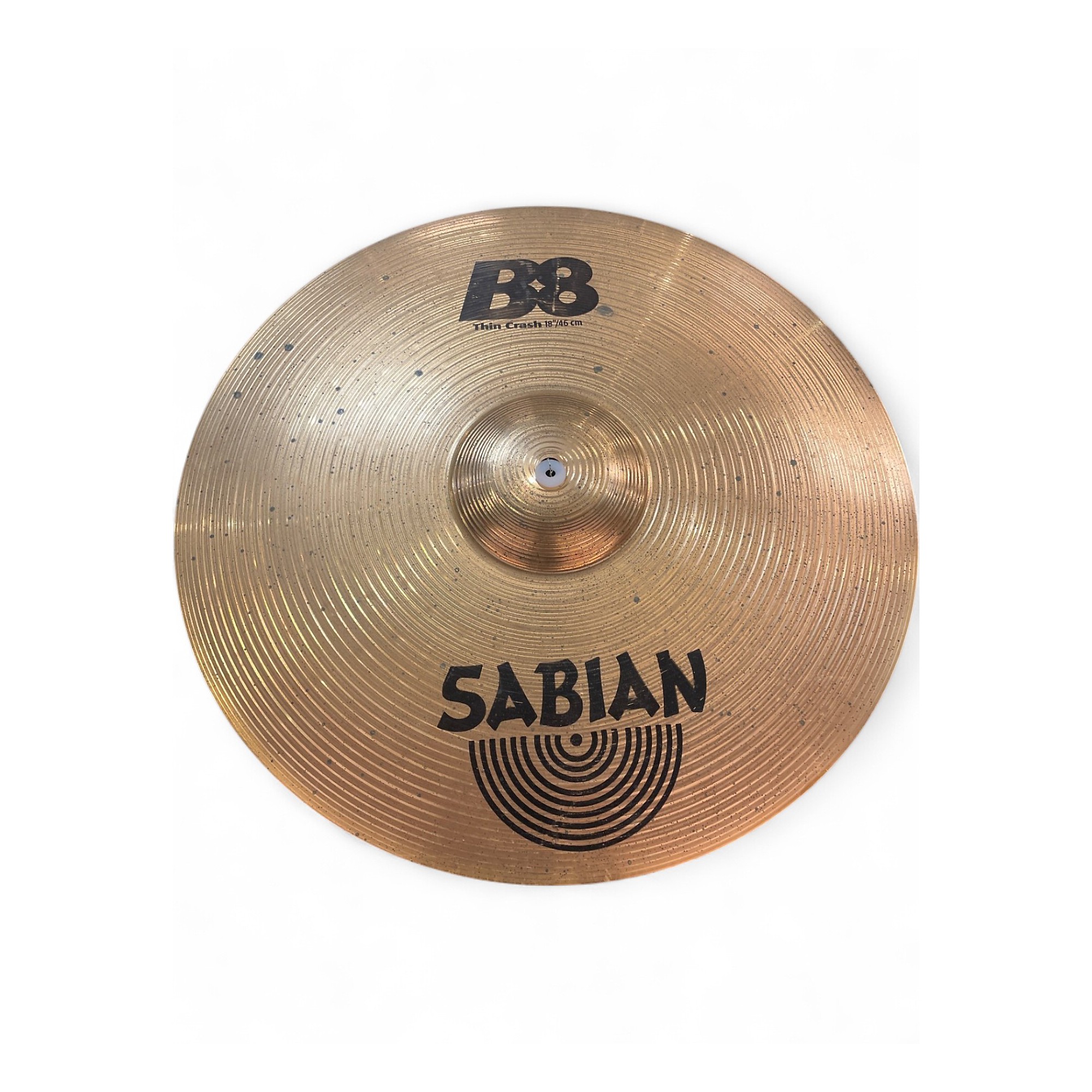 Used SABIAN 18in B8 Thin Crash Cymbal 38 | Guitar Center