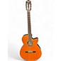 Used Ibanez AEG10NE Candy Tangerine Classical Acoustic Electric Guitar thumbnail