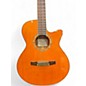 Used Ibanez AEG10NE Candy Tangerine Classical Acoustic Electric Guitar