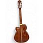 Used Ibanez AEG10NE Candy Tangerine Classical Acoustic Electric Guitar