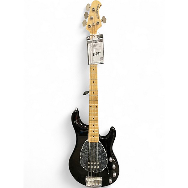 Used Ernie Ball Music Man Sterling 4H Black Electric Bass Guitar