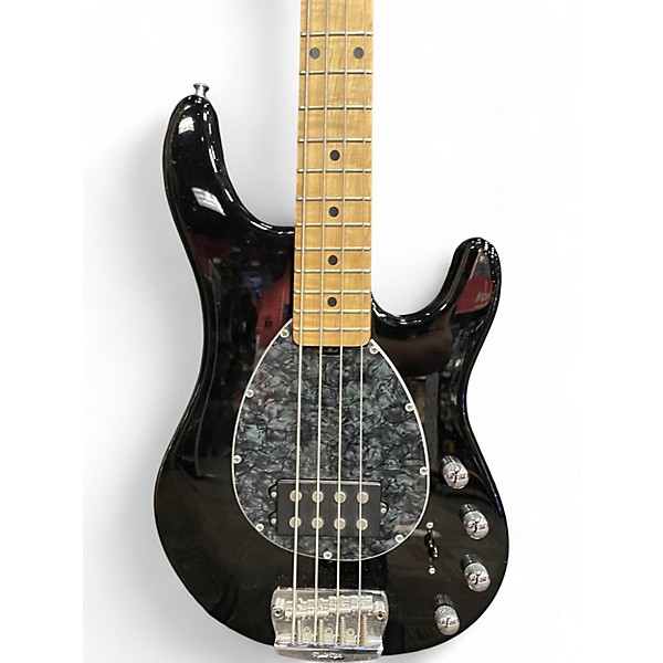 Used Ernie Ball Music Man Sterling 4H Black Electric Bass Guitar