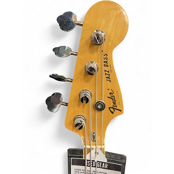 Used Fender JB75 JAPAN 1975 JAZZ BASS Natural Electric Bass Guitar