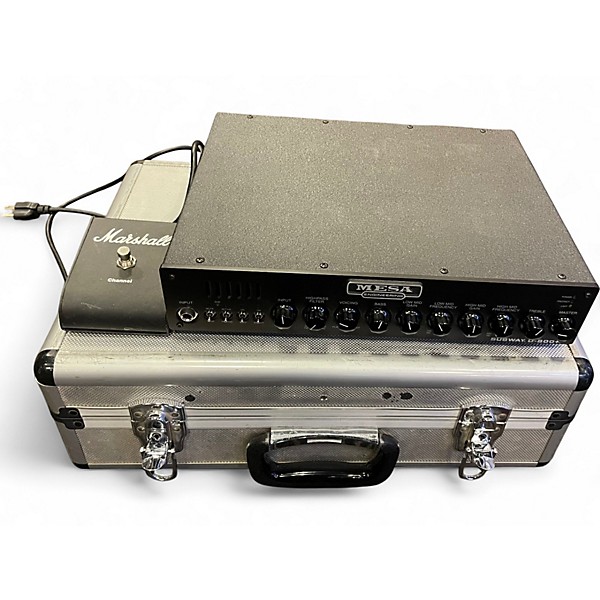 Used MESA/Boogie D800 PLUS W/ CASE AND FOOTSWITCH Bass Amp Head