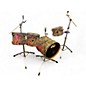 Used DW 4 Piece Collector's Series Zebra Maple Zebra Drum Kit thumbnail