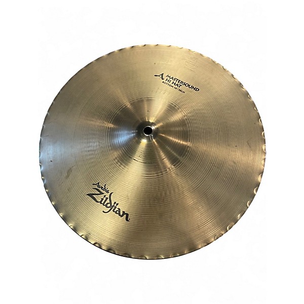 Used Zildjian 14in A Mastersound Hi Hat Pair Cymbal