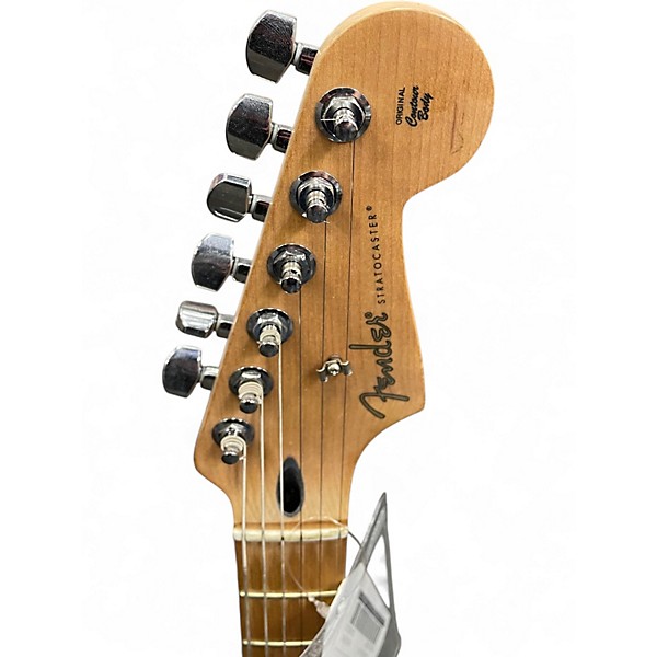 Used Fender Player Stratocaster Roasted Maple Black Solid Body Electric Guitar