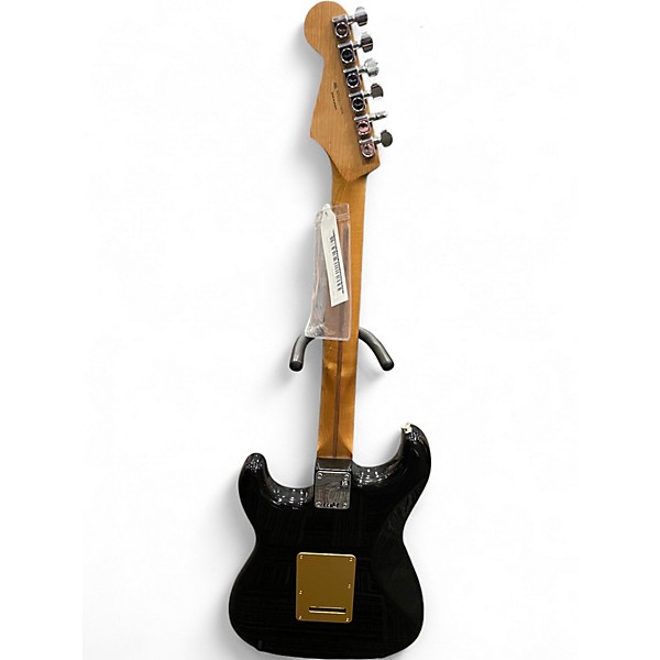 Used Fender Player Stratocaster Roasted Maple Black Solid Body Electric Guitar