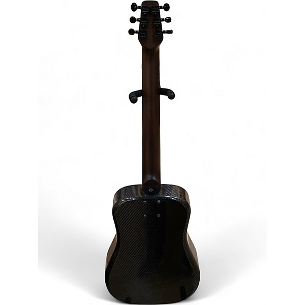 Used Klos TRAVEL ACOUSTIC ELECTRIC Black Acoustic Electric Guitar