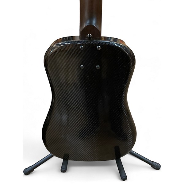 Used Klos TRAVEL ACOUSTIC ELECTRIC Black Acoustic Electric Guitar