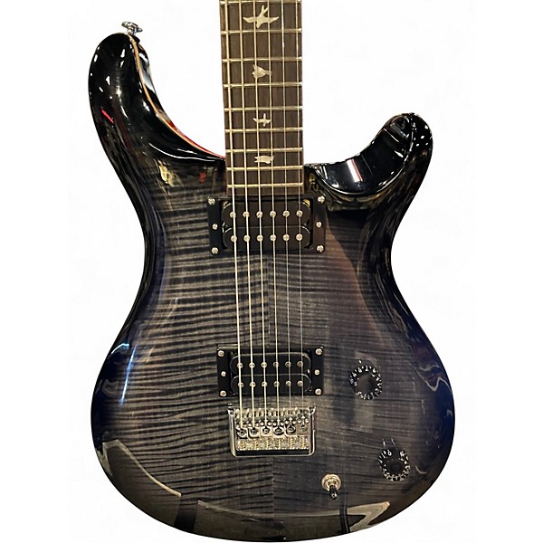 Used PRS SE 277 Trans Black Baritone Guitars