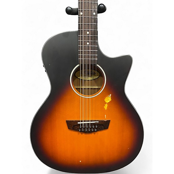 Used D'Angelico Premier Series Fulton LS 2 Color Sunburst 12 String Acoustic Electric Guitar