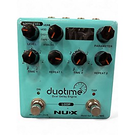 Used NUX DUOTIME LOOP Effect Pedal