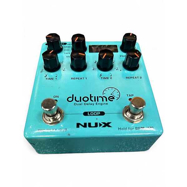 Used NUX DUOTIME LOOP Effect Pedal