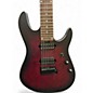 Used Sterling by Music Man Cutlass Jason Richardson 7 Crimson Red Burst Solid Body Electric Guitar