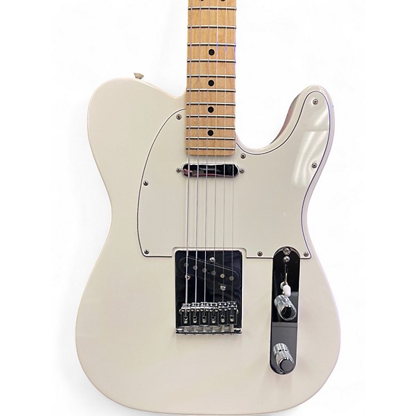 Used Fender Player Telecaster Polar White Solid Body Electric Guitar