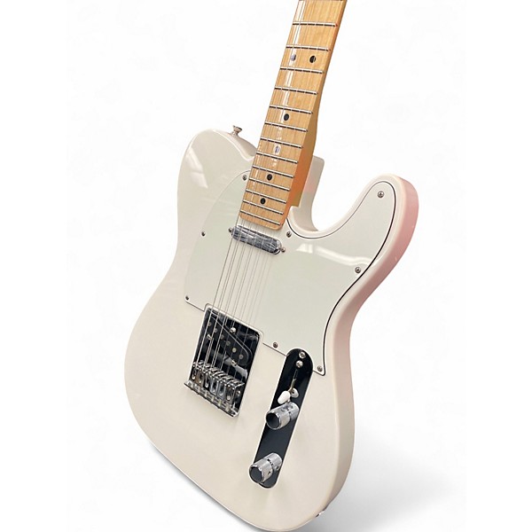 Used Fender Player Telecaster Polar White Solid Body Electric Guitar