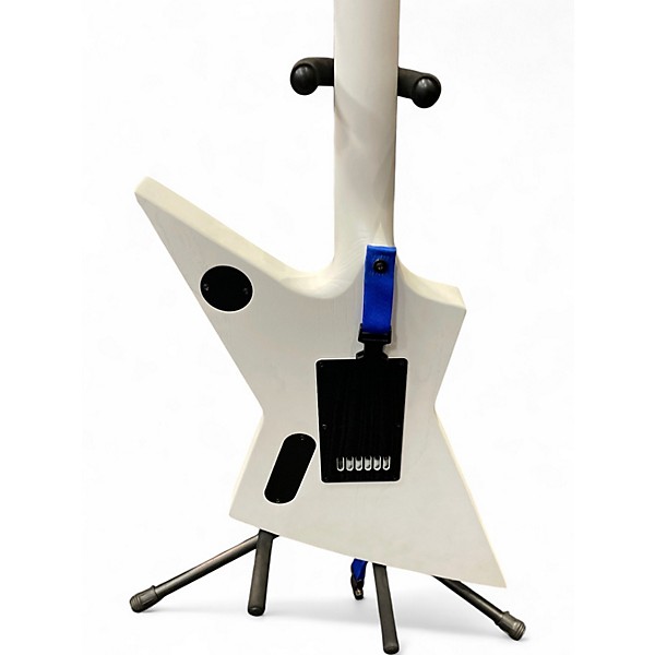 Used Solar Guitars E1.6ETWHM Vintage White Solid Body Electric Guitar
