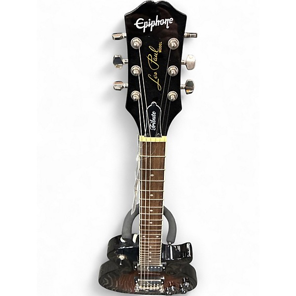 Used Epiphone Les Paul Tribute 1960S Neck CARMELBURTS Solid Body Electric Guitar