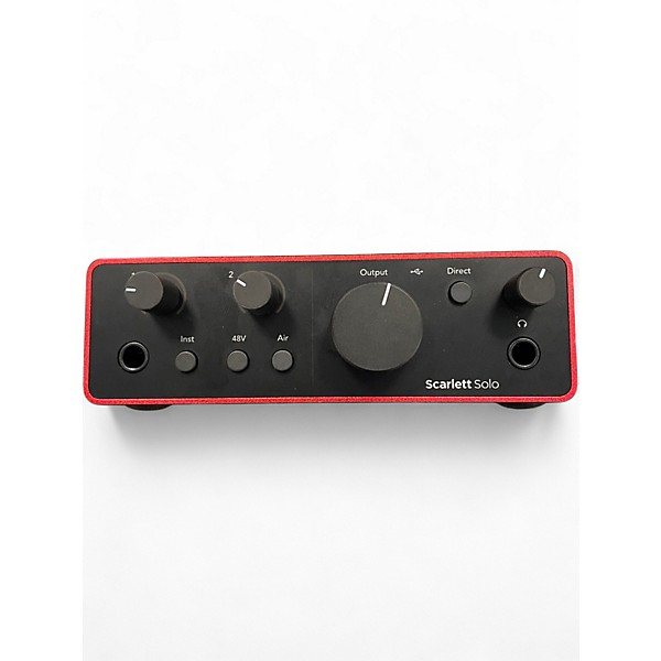 Used Focusrite Scarlett Solo Audio Interface