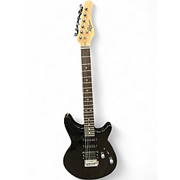 Used Rogue RR100 Rocketeer Black Onyx Solid Body Electric Guitar