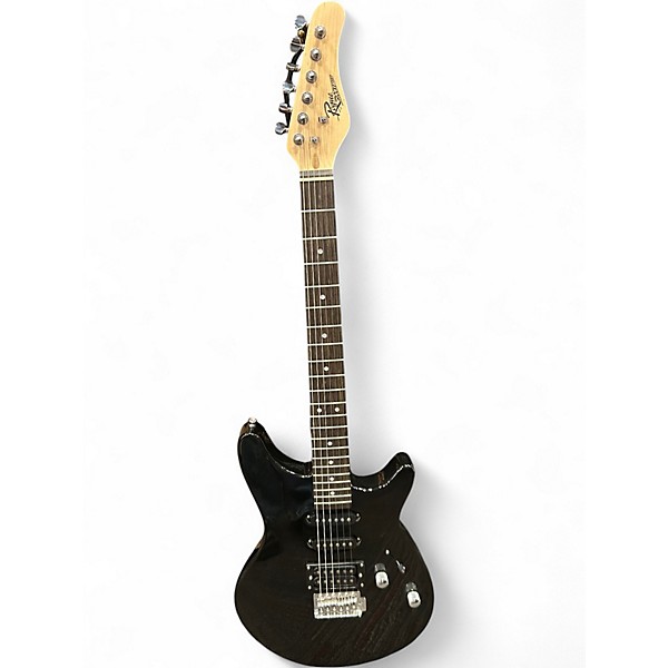 Used Rogue RR100 Rocketeer Black Onyx Solid Body Electric Guitar