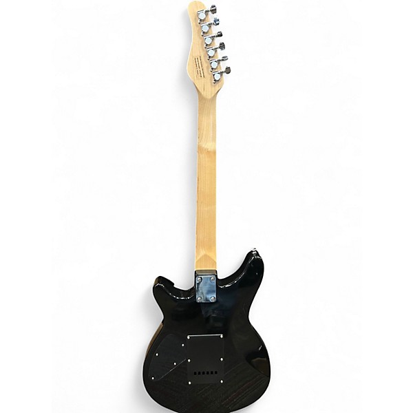 Used Rogue RR100 Rocketeer Black Onyx Solid Body Electric Guitar