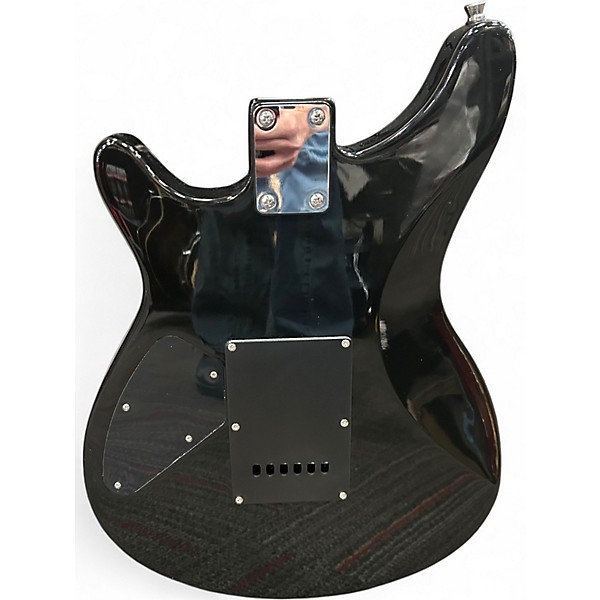 Used Rogue RR100 Rocketeer Black Onyx Solid Body Electric Guitar