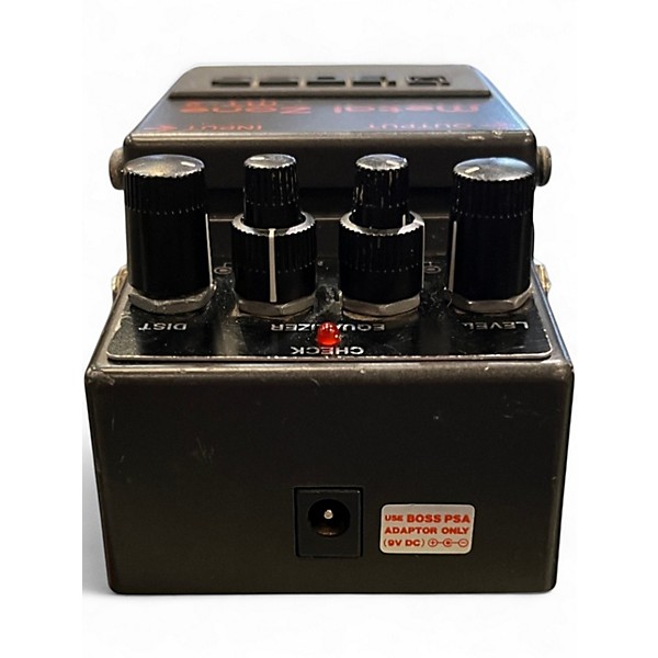 Used BOSS MT2 Metal Zone Distortion Effect Pedal