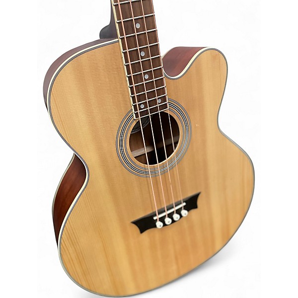 Used Dean EABC Brown Acoustic Bass Guitar