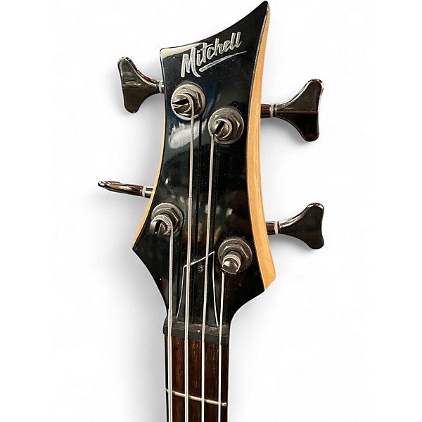 Used Mitchell MB200 Black Electric Bass Guitar