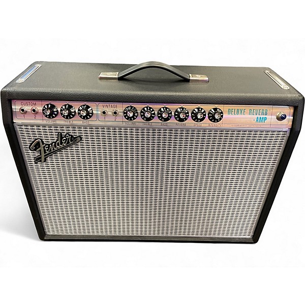 Used Fender 1968 Custom Deluxe Reverb 22W 1x12 Tube Guitar Combo Amp