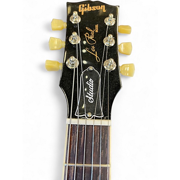 Used Gibson Les Paul Studio Blue Solid Body Electric Guitar
