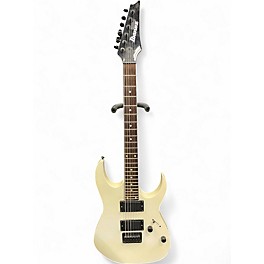 Used Ibanez GIO-N427 white Solid Body Electric Guitar