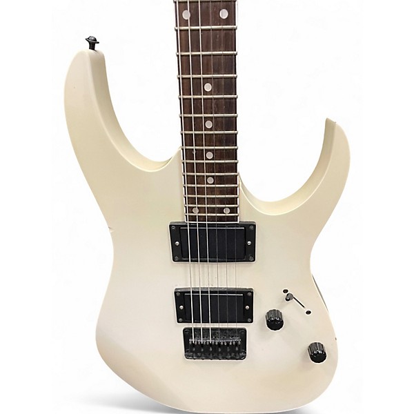 Used Ibanez GIO-N427 white Solid Body Electric Guitar
