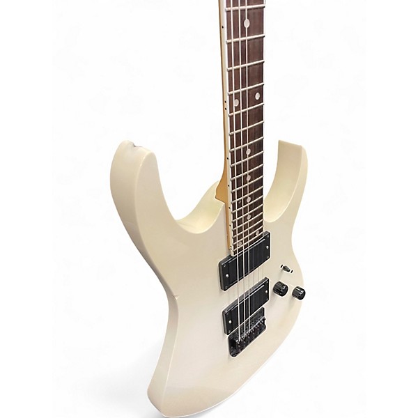 Used Ibanez GIO-N427 white Solid Body Electric Guitar