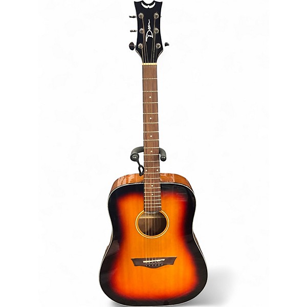 Used Dean AX PDY TSB PK 2 Color Sunburst Acoustic Guitar