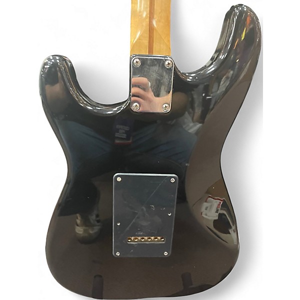 Used Fender Standard Stratocaster BLACK Solid Body Electric Guitar