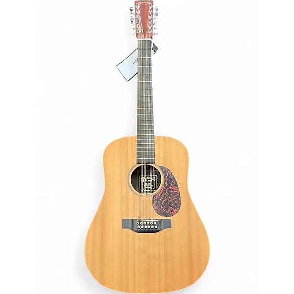 Used Martin D12X1 Natural 12 String Acoustic Guitar