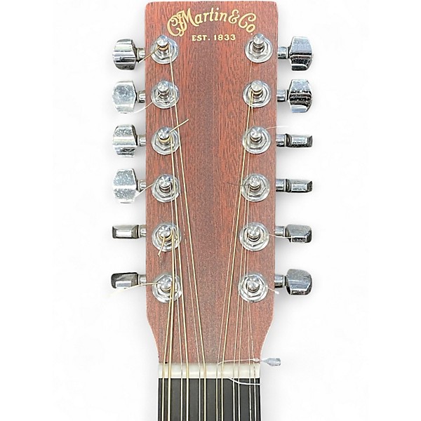 Used Martin D12X1 Natural 12 String Acoustic Guitar