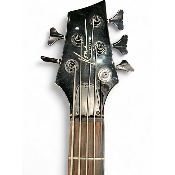 Used Kona KE5BN Black Electric Bass Guitar